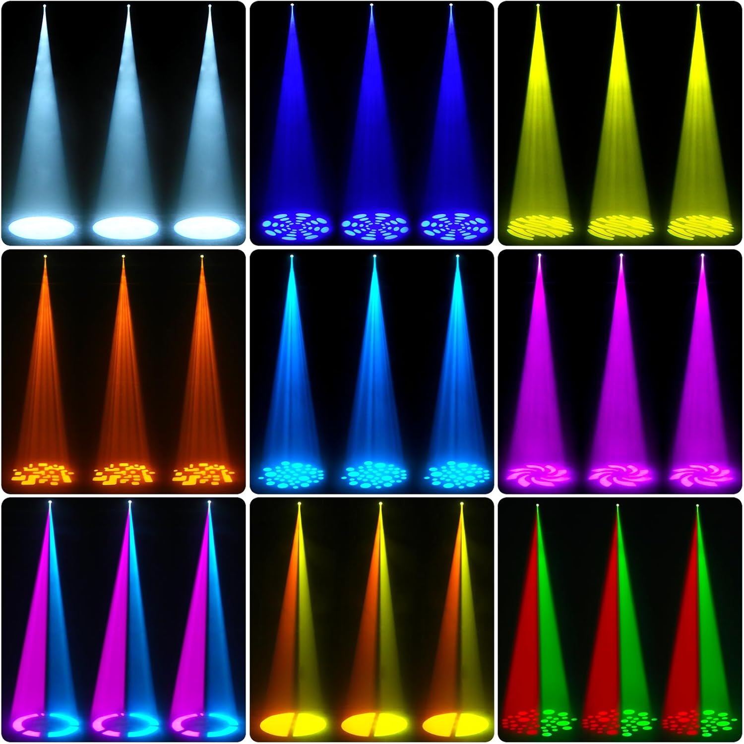 UKing LED Moving Head — Ansicht 2